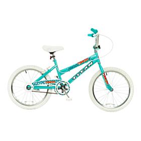 TITAN  Tomcat Girls BMX Bike with Pads Teal Blue 20 Inch Wheel 
