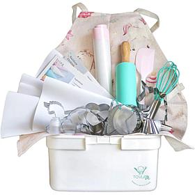 Tovla Jr. Kids Baking Gift Set with Storage Case - Unicorn