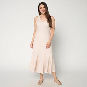 Tower Hill by Christie Brinkley Double Take Denim Knit Illusion Dress