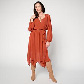 Tower Hill by Christie Brinkley Handkerchief Dress