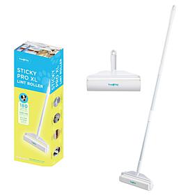 True & Tidy LR-48 StickyPro XL Lint Roller with Adjustable Handle