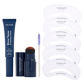 TRUHAIR Color & Conceal Root Cover & Brow Kit