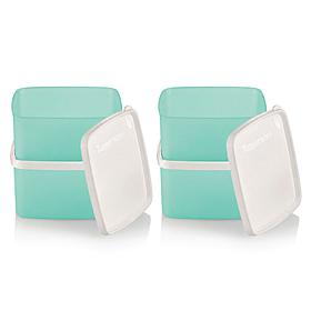 Tupperware® 8-piece Square Stacking Container Set