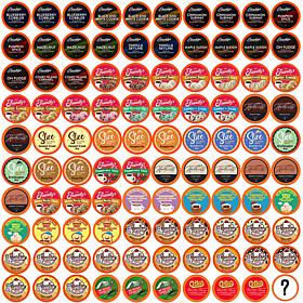 Two Rivers Coffee 100ct Flavored Variety Sampler-40 Flavors