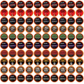 Two Rivers Coffee Bold Roast Coffee Pods Variety Pack - 100-Count