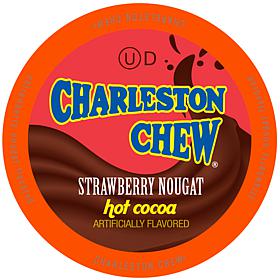 Two Rivers Coffee Charleston Chew Strawberry Hot Cocoa Pods - 40-Count