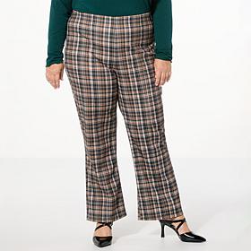 TWRHLL by Christie Brinkley Kick Flare Pull-On Crop Pant