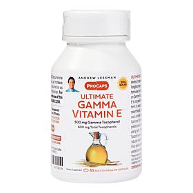 Ultimate Gamma Vitamin E - 60 Capsules