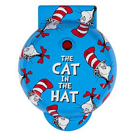 Uncanny Brands Cat in the Hat Mini Waffle Maker