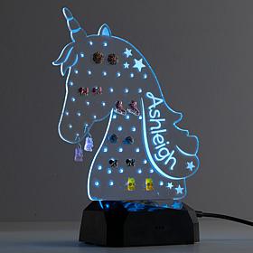 Unicorn Acrylic LED Nightlight and Earring Holder