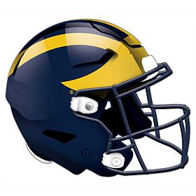 University of Michigan Helmet Cutout