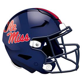 University of Mississippi Helmet Cutout