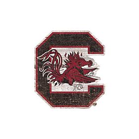 University of South Carolina Distressed Logo Cutout Sign
