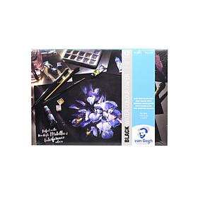 Van Gogh Black Watercolor Paper 360g, Fine A4