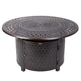 Verona Aluminum Round LPG Fire Pit