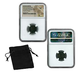 VF NGC Emperor Constantius II Roman Empire Bronze Coin