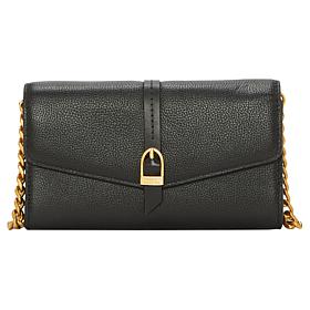 Vince Camuto Haley Leather Flap Wallet with Optional Chain