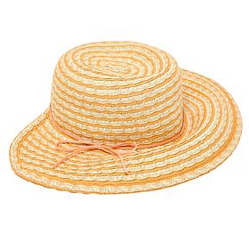 Vince Camuto Textured Stripe Brimless Floppy Hat