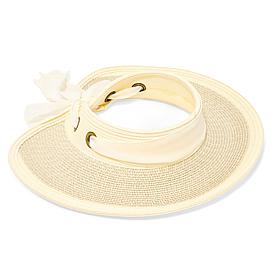 Vince Camuto Tie Back Roll-Up Visor