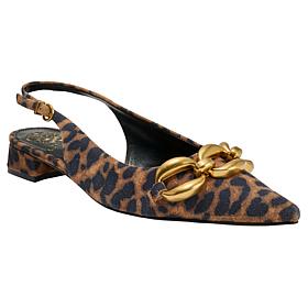 Vince Camuto Valiey Leather Slingback Dress Heel