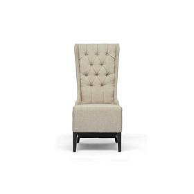 Vincent Beige Linen Modern Accent Chair