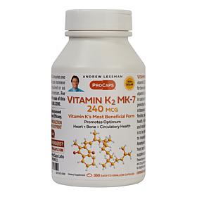 Vitamin K-2 MK-7 240 - 360 Capsules