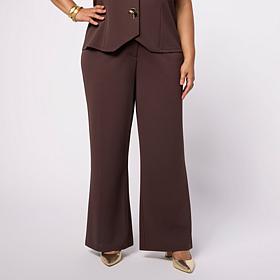 Vivica A. Fox Collection Luxe Crepe Trouser