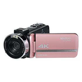 Vivitar 4K DVRE401 Camcorder with Remote and Bag