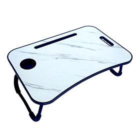 VYBZ Folding Multimedia Workstation with Cup Holder and Stand