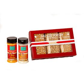 Wabash Valley Farms 5piece Hull-Less Popcorn With Cheesy Seasoning Set