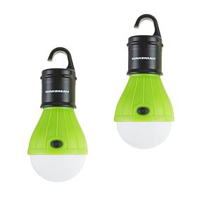 Wakeman Outdoors 2-Pack Portable LED Light Bulb