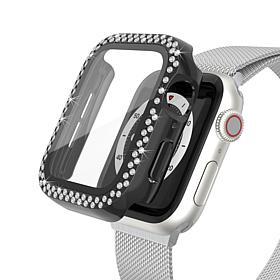 WFG Bumper Case with Screen Protector for Apple Watch 45mm