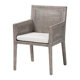 Wholesale Interiors bali and pari Karis Rattan Dining Chair w/Cushion