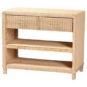 Wholesale Interiors bali and pari Lanica Rattan Console Table