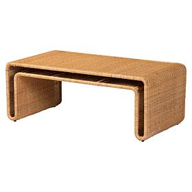 Wholesale Interiors bali and pari Nevada Rattan Coffee Table