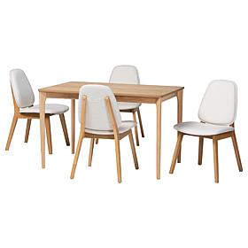 Wholesale Interiors Baxton Studio Hudson Dining Set 5 Piece