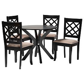 Wholesale Interiors Baxton Studio Jana Sand Dining Set