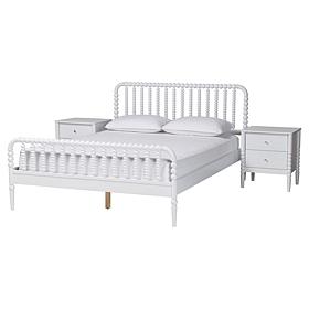 Wholesale Interiors Baxton Studio Lucera Queen Bedroom Set