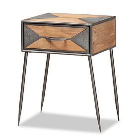 Wholesale Interiors Laurel 1-Drawer Nightstand