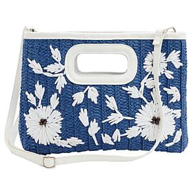 Wildflower Convertible 3-in-1 Woven Crossbody Bag