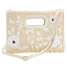 Wildflower Convertible 3-in-1 Woven Crossbody Bag