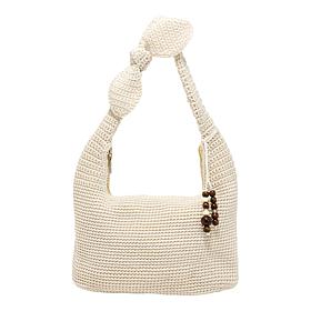 Wildflower Crochet Hobo Shoulder Bag