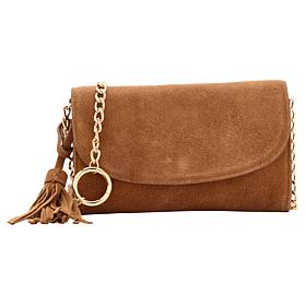 Wildflower Suede Organizer Phone Crossbody