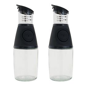 Wolfgang Puck 2-pack Oil & Vinegar Dispensers with 8 oz. Capacity
