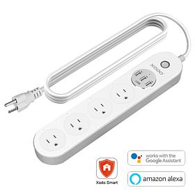 WP4 Smart Power Outlet Strip, Wi-Fi with 3 USB Ports and 4 Outlets