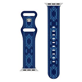 Wrangler Silicone Band with Western Aztec Pattern for Apple Watch
