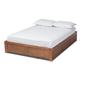 Wren 3-Drawer Queen Size Platform Storage Bed Frame