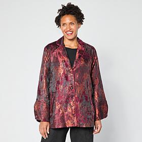 WynneCollection Fall Jacquard Topper