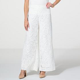WynneCollection Occasion Lined Lace Pant