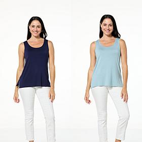 WynneLayers 2-pack Scoop Neck Tank Set